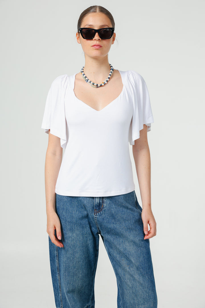 Heart White T-Shirt