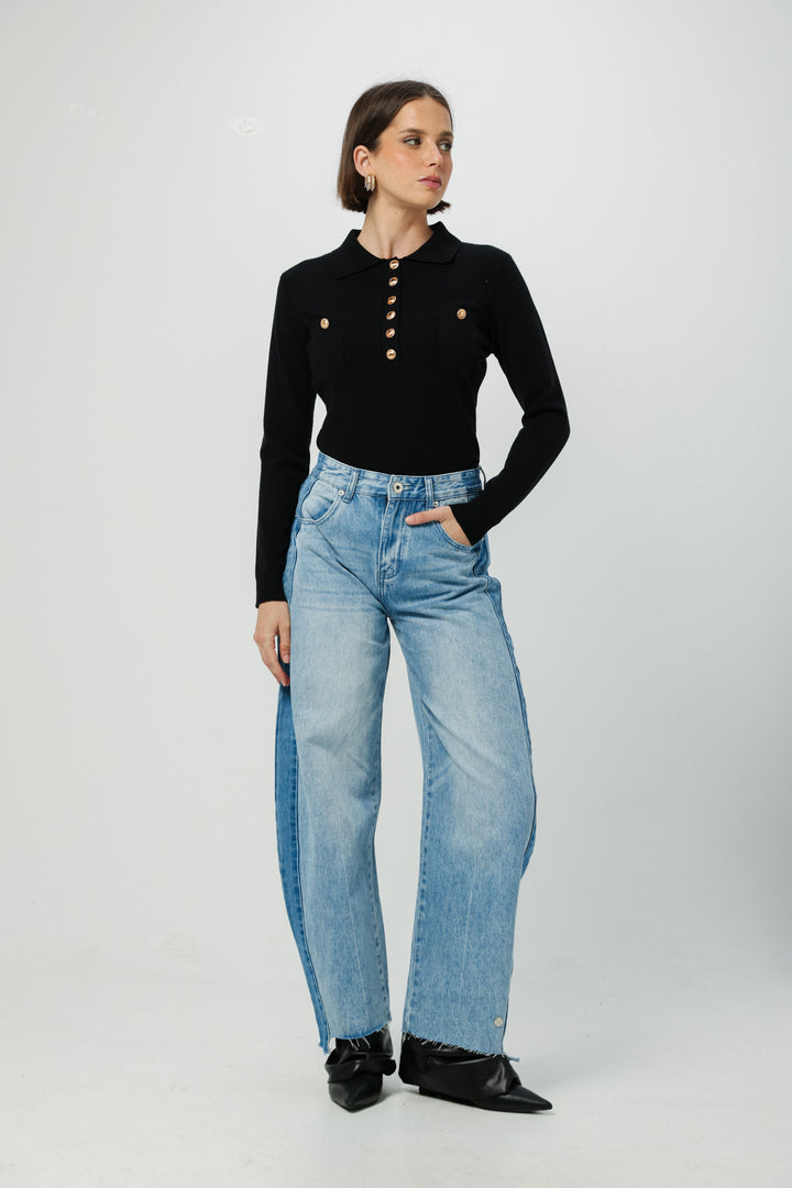 Star 601 Blue Mix Denim