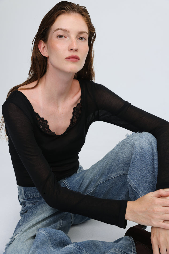 Saba14 Black Shirt