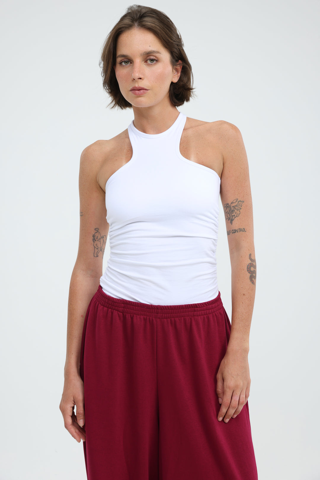 Clean44 White Tank