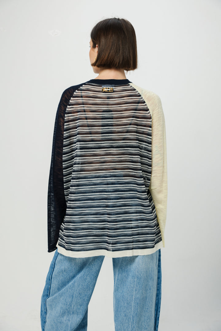 Reverse Striped Shirt