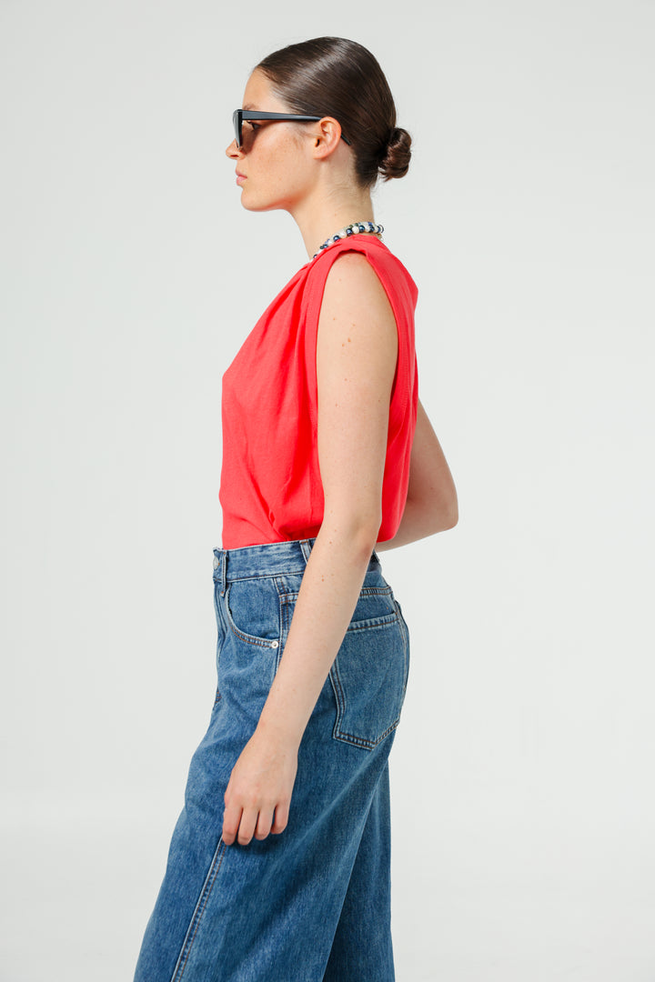 Myself Red Tank