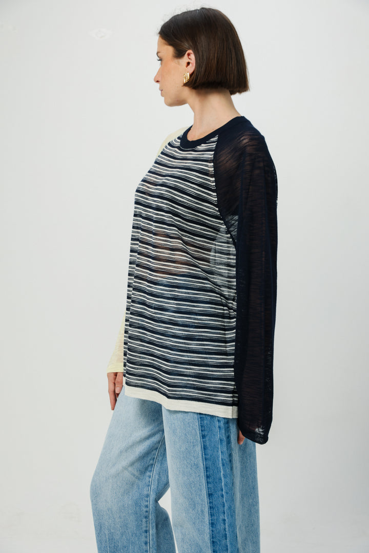 Reverse Striped Shirt