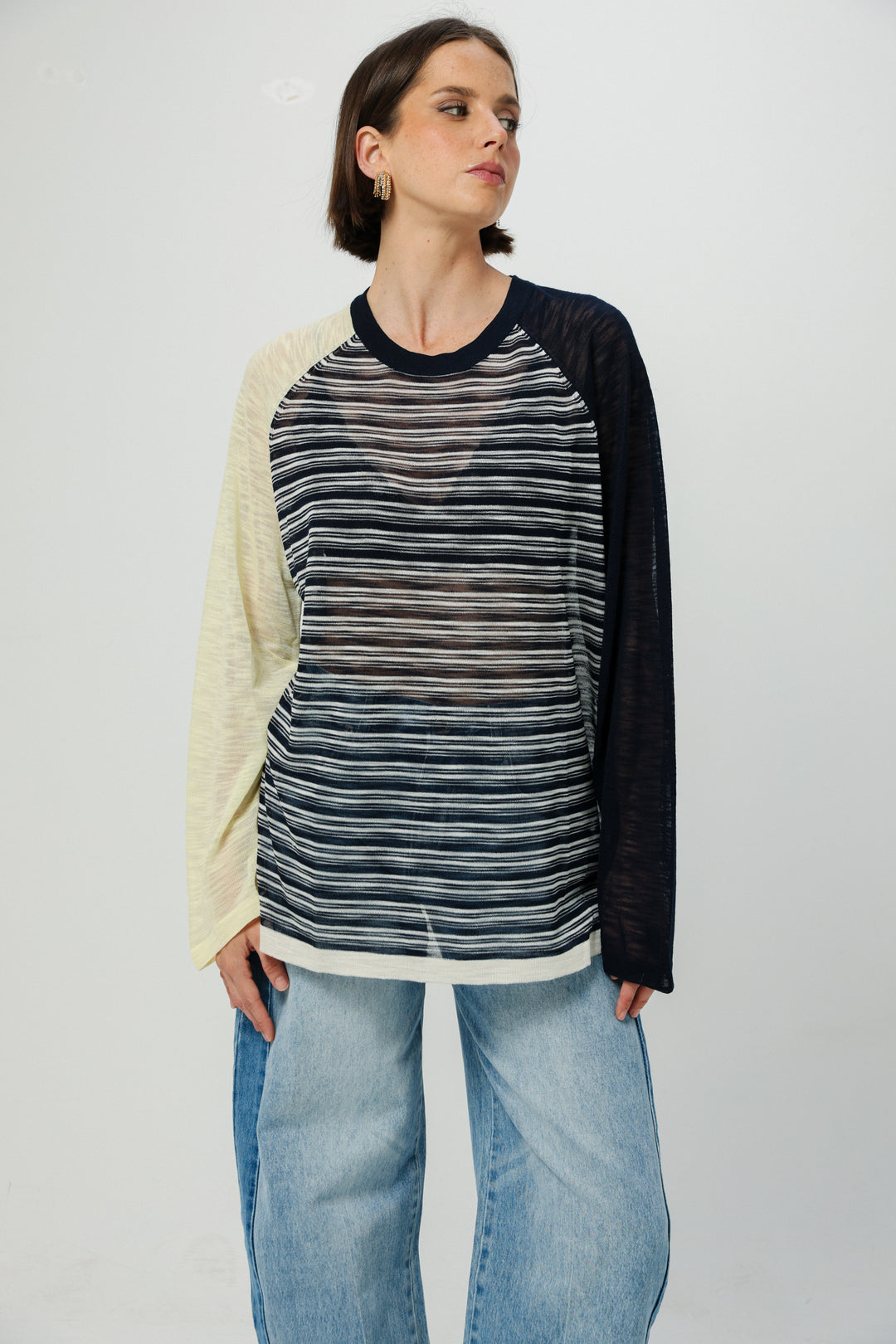 Reverse Striped Shirt