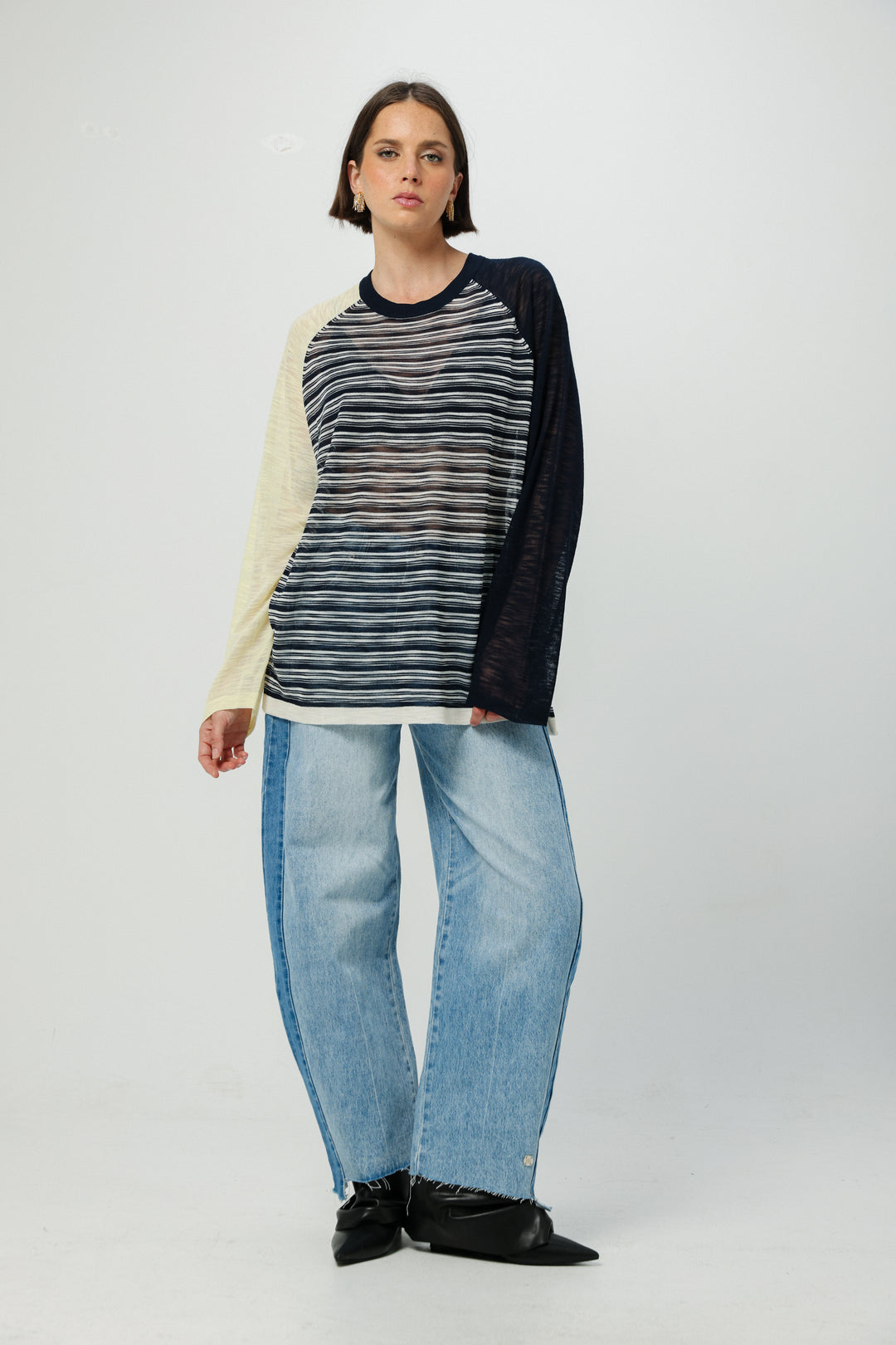 Reverse Striped Shirt