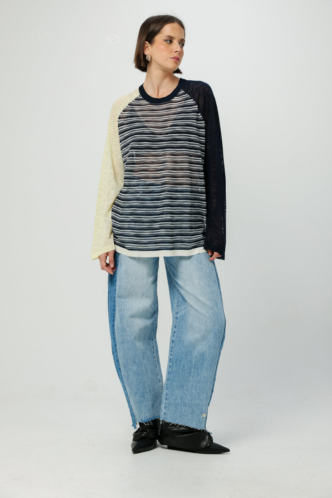 Reverse Striped Shirt