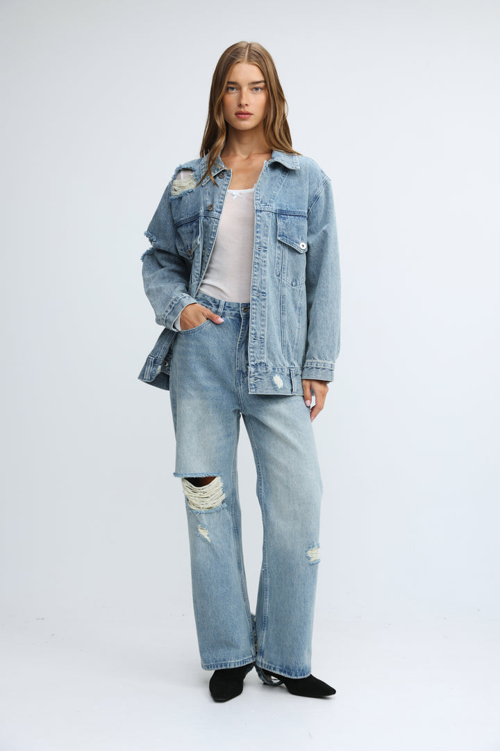 Star 130 Light Blue Denim
