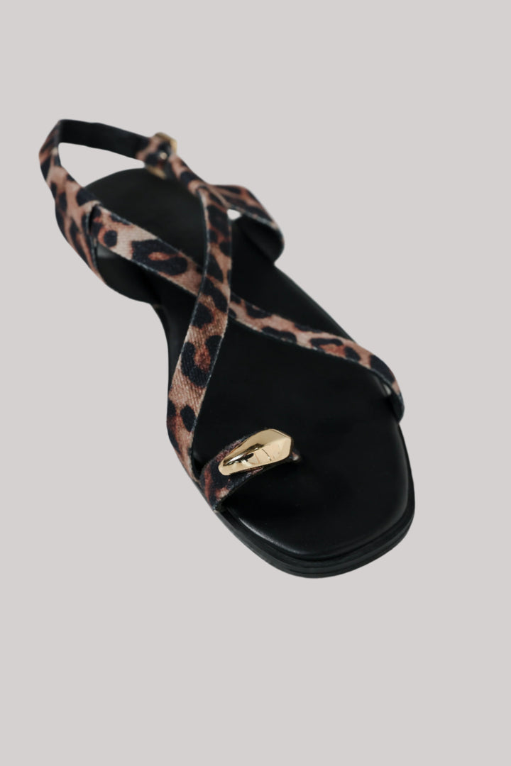 סנדלים מנומרים Leopard Sandals No.25