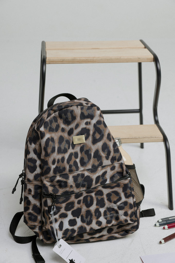 Leopard Kids Backpack תיק מנומר לבית ספר