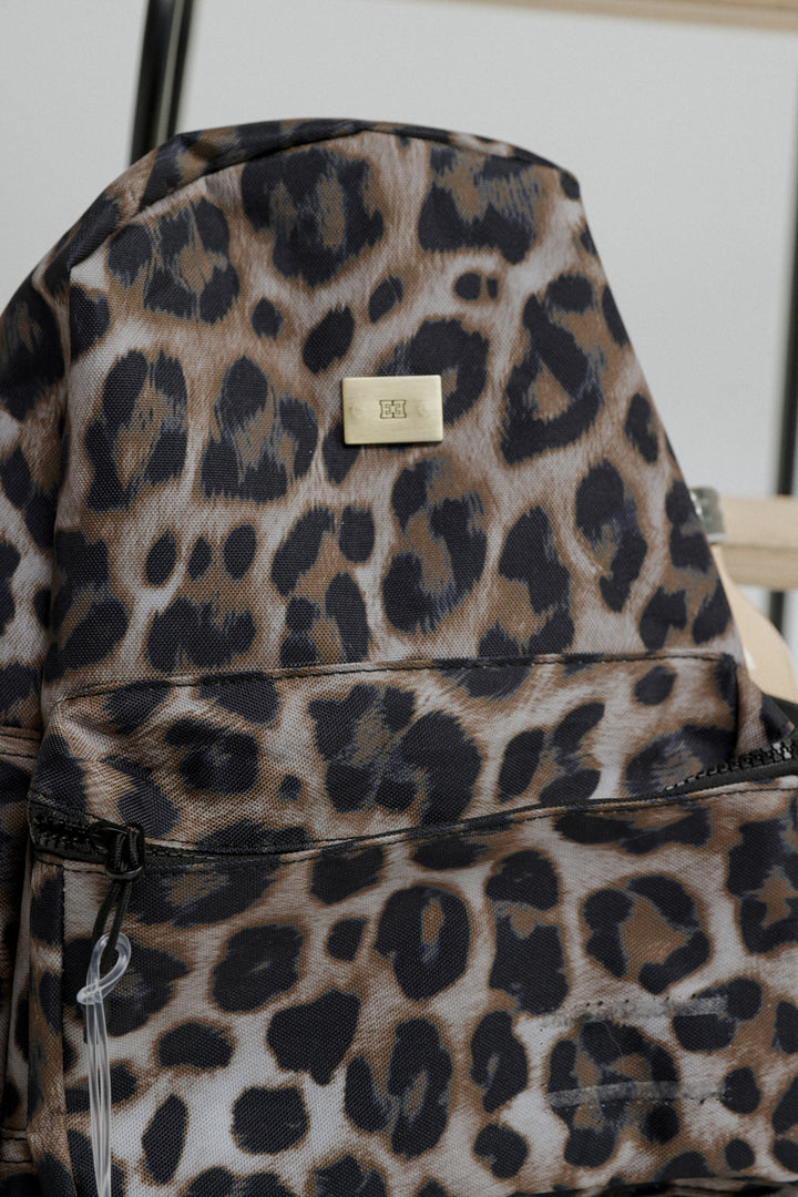 תיק מנומר לילדים 100% כותנה Leopard Kids Backpack
