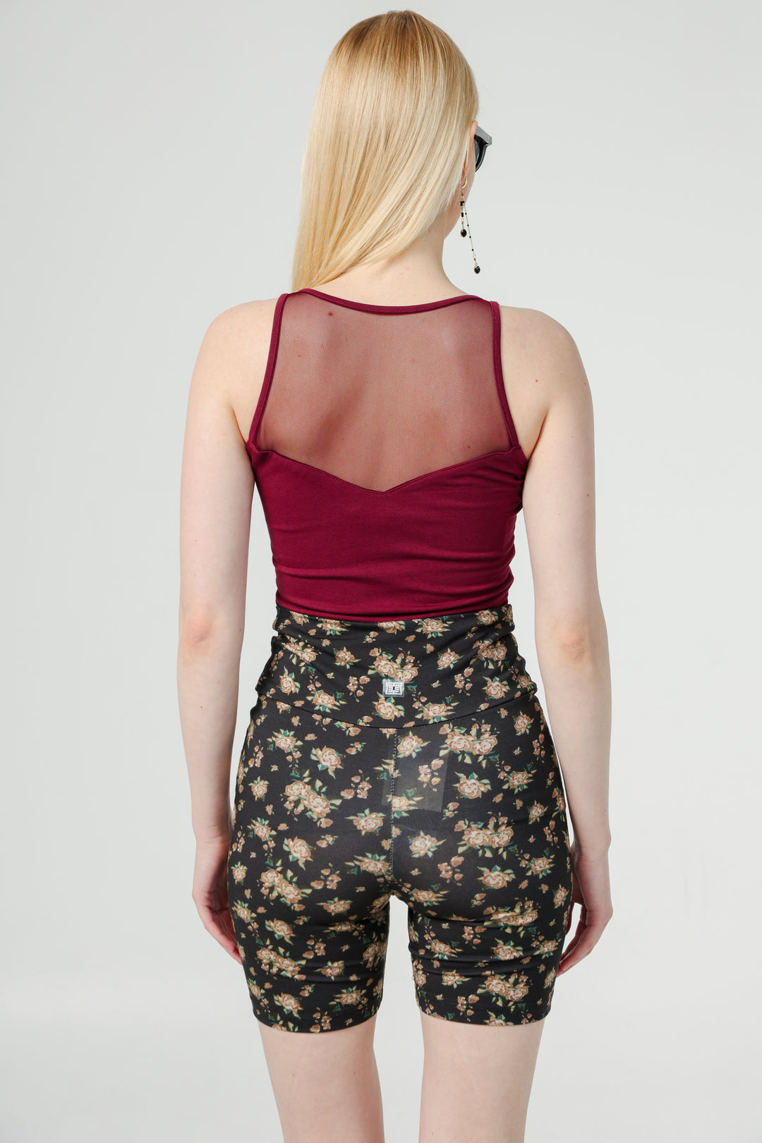 Stay Wine Mesh Tank