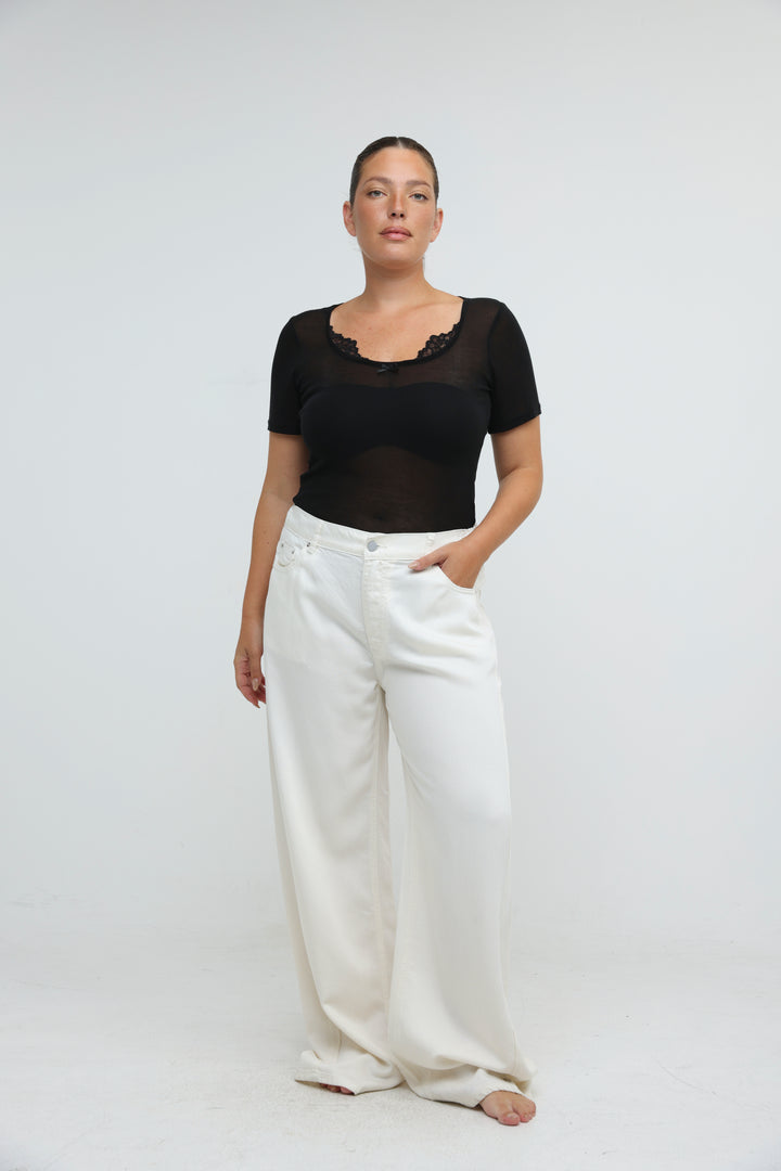 Redesign White Soft Denim