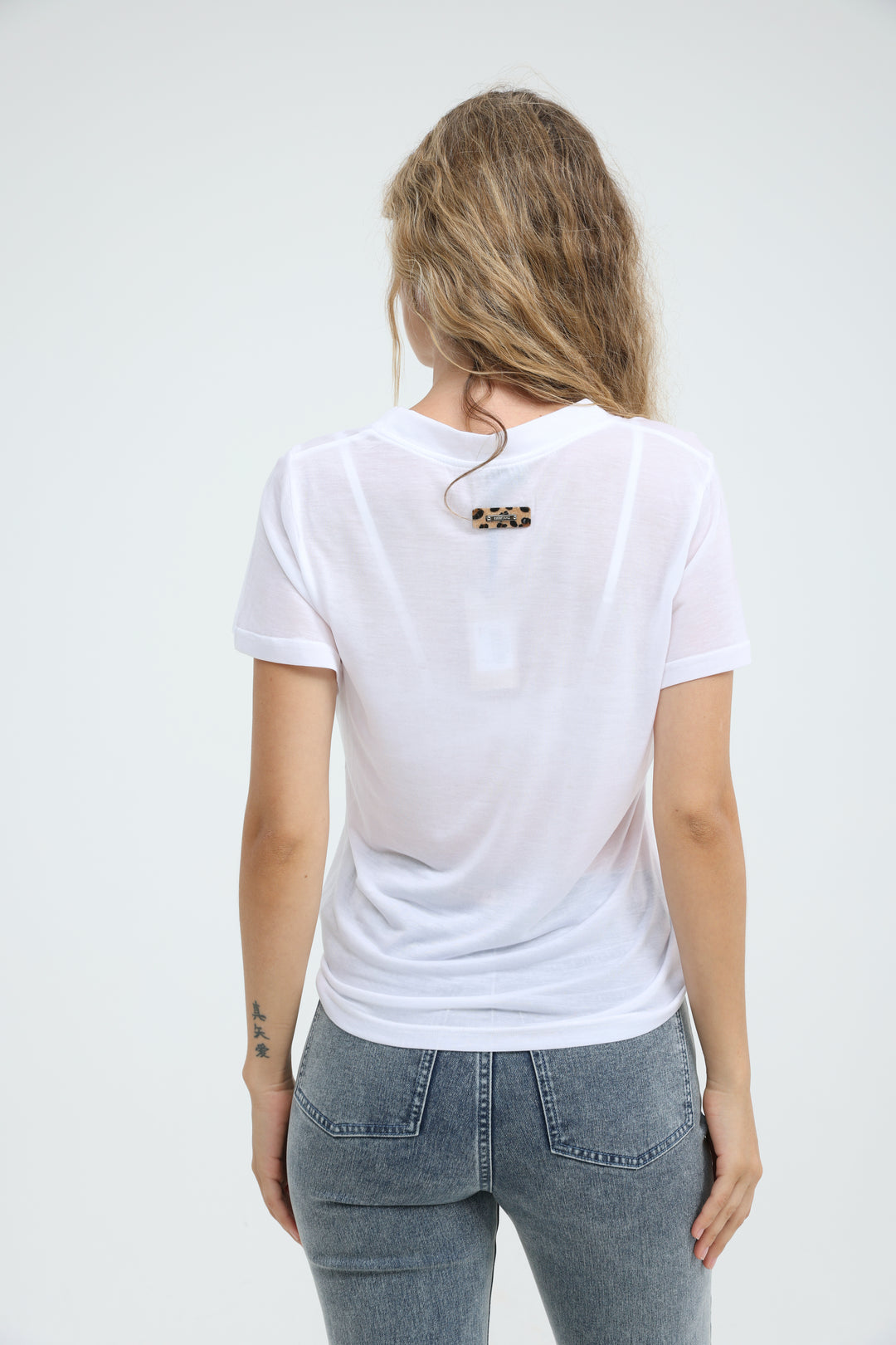 Clean45 White V T-Shirt