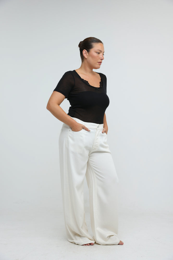 Redesign White Soft Denim