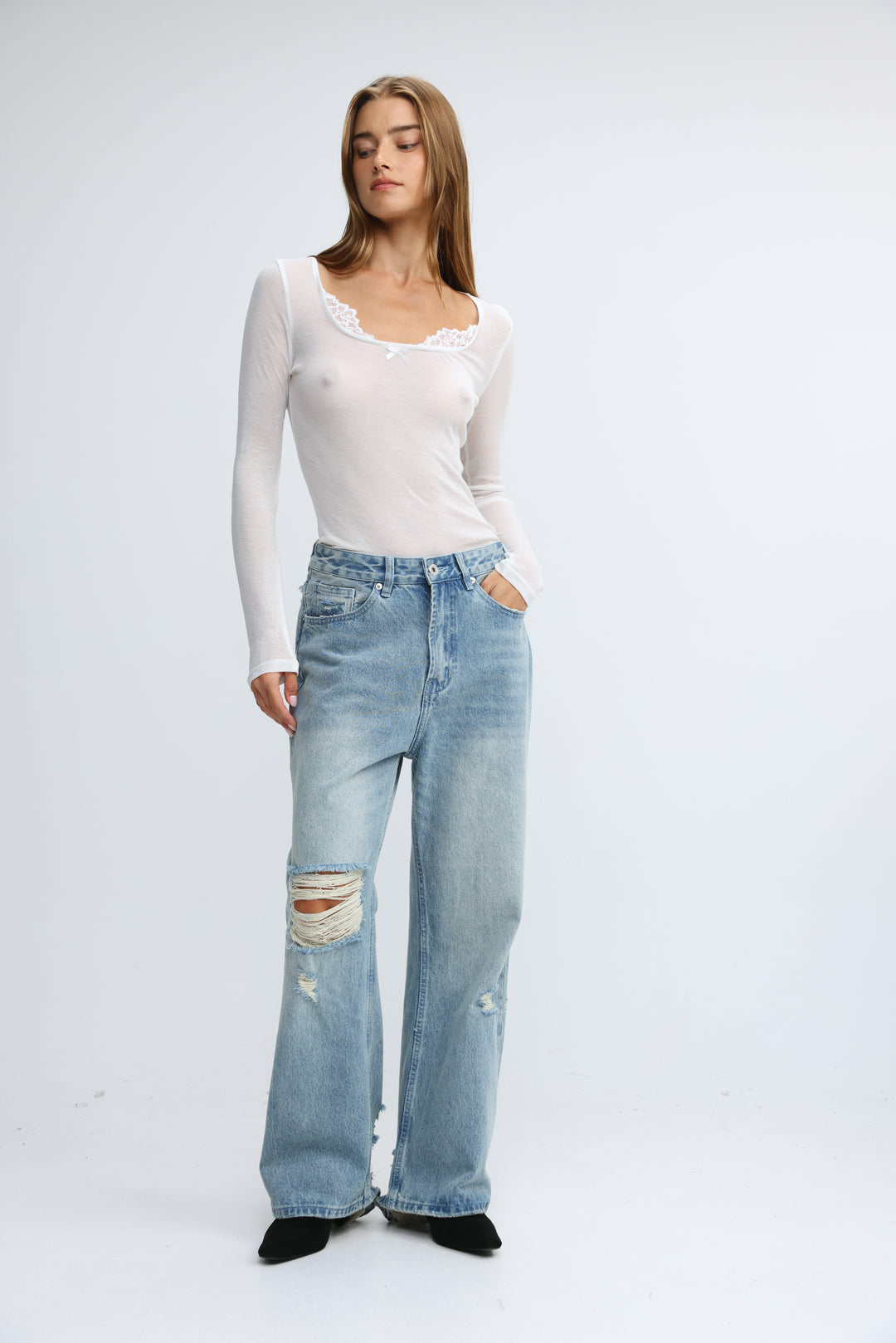 Star 130 Light Blue Denim