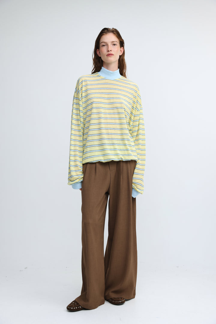 Tom Yellow Stripes Shirt