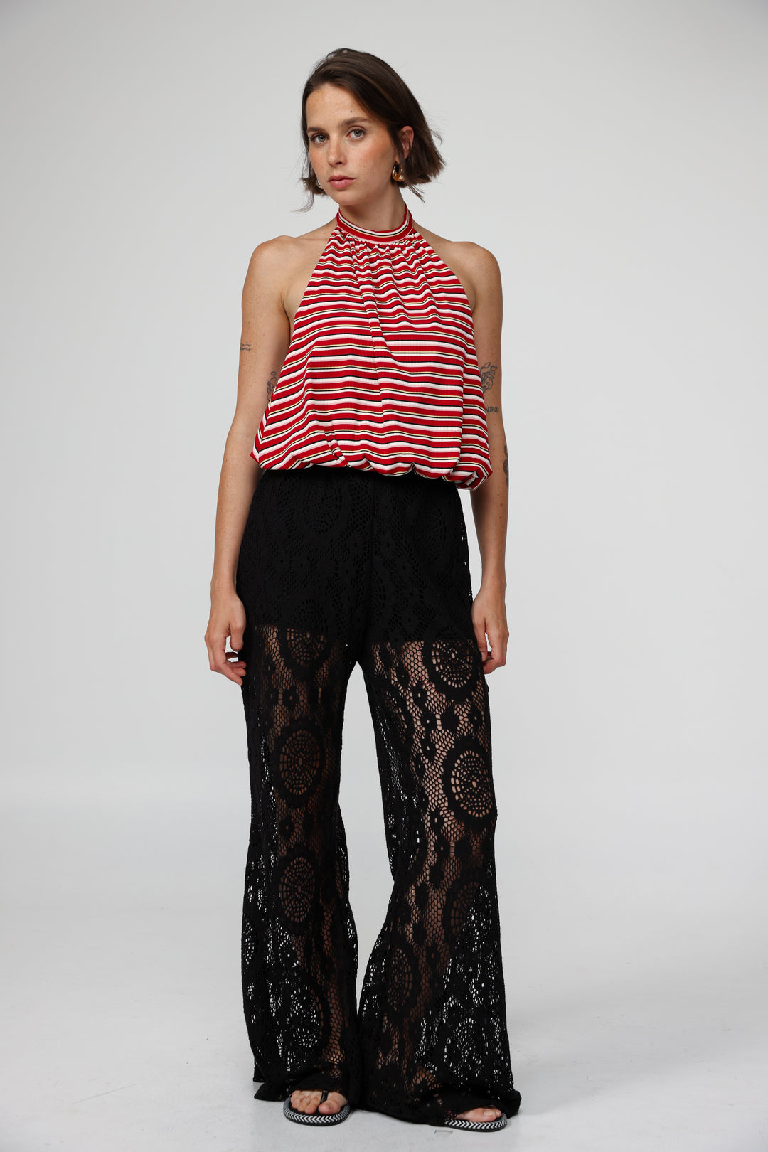 Explain Red Stripes Tank