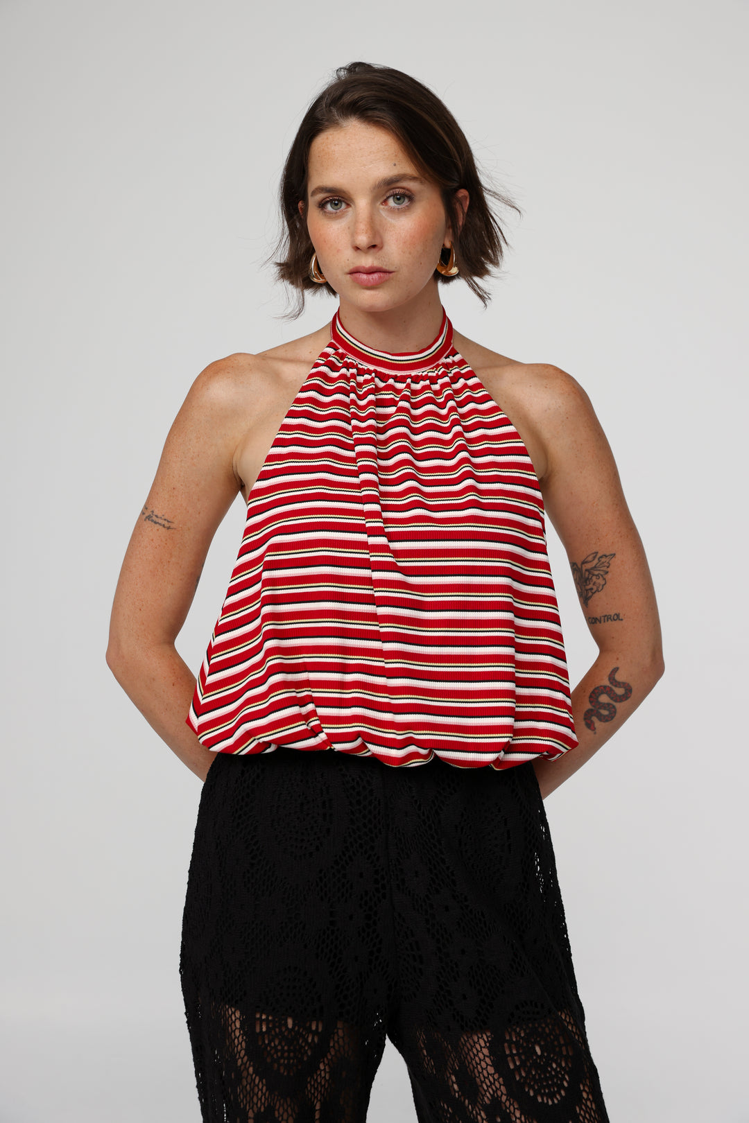 Explain Red Stripes Tank