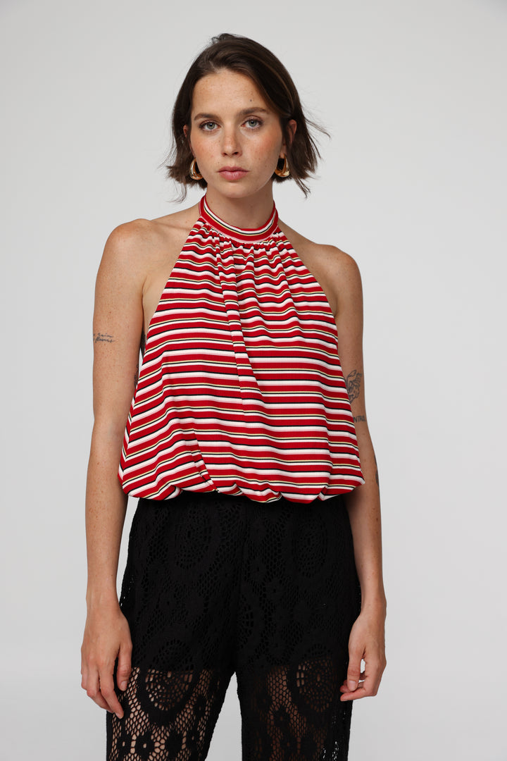 Explain Red Stripes Tank