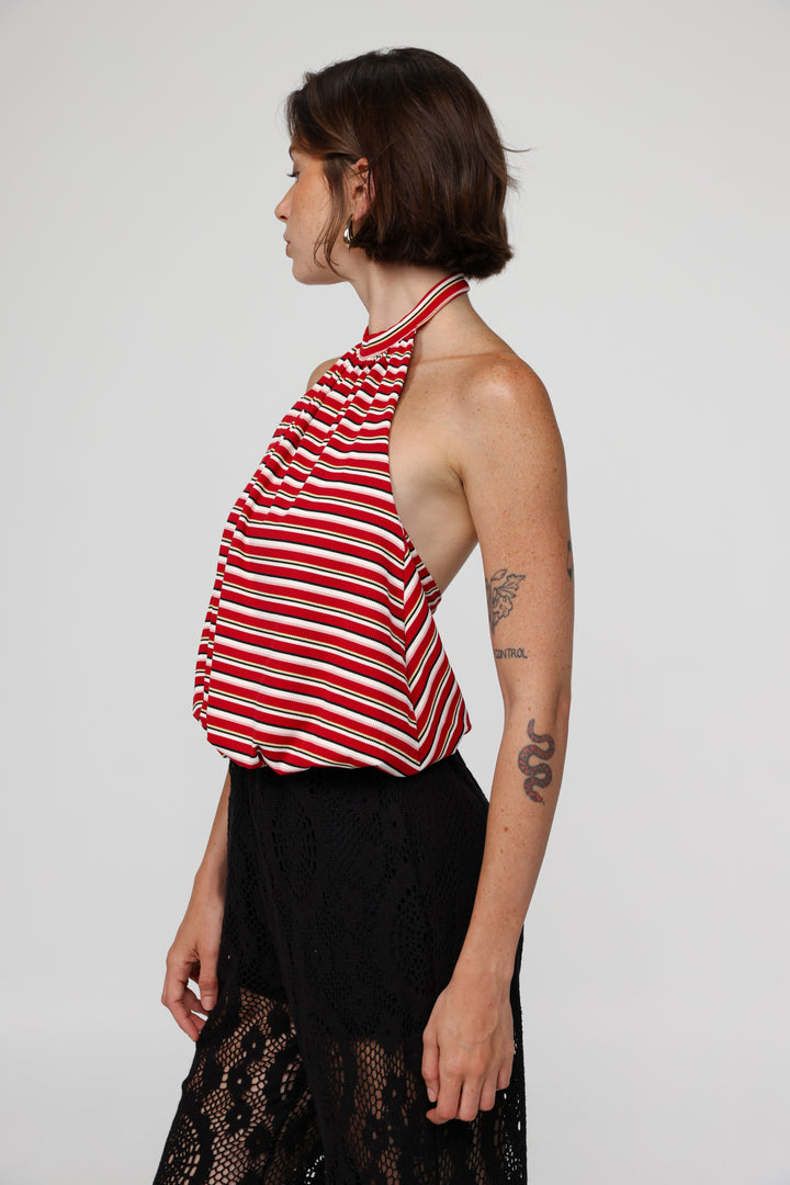Explain Red Stripes Tank