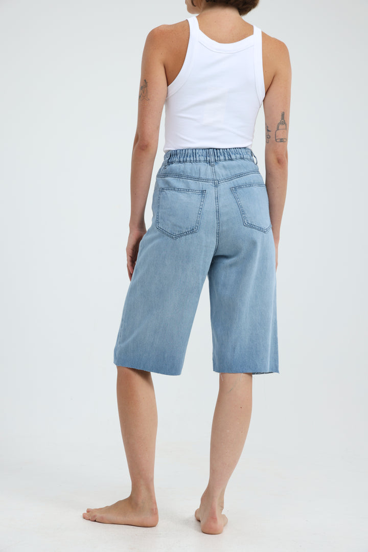 Star 714 Light Blue Bermuda Denim