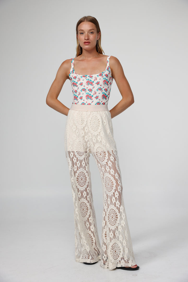 Mirror Floral Bodysuit