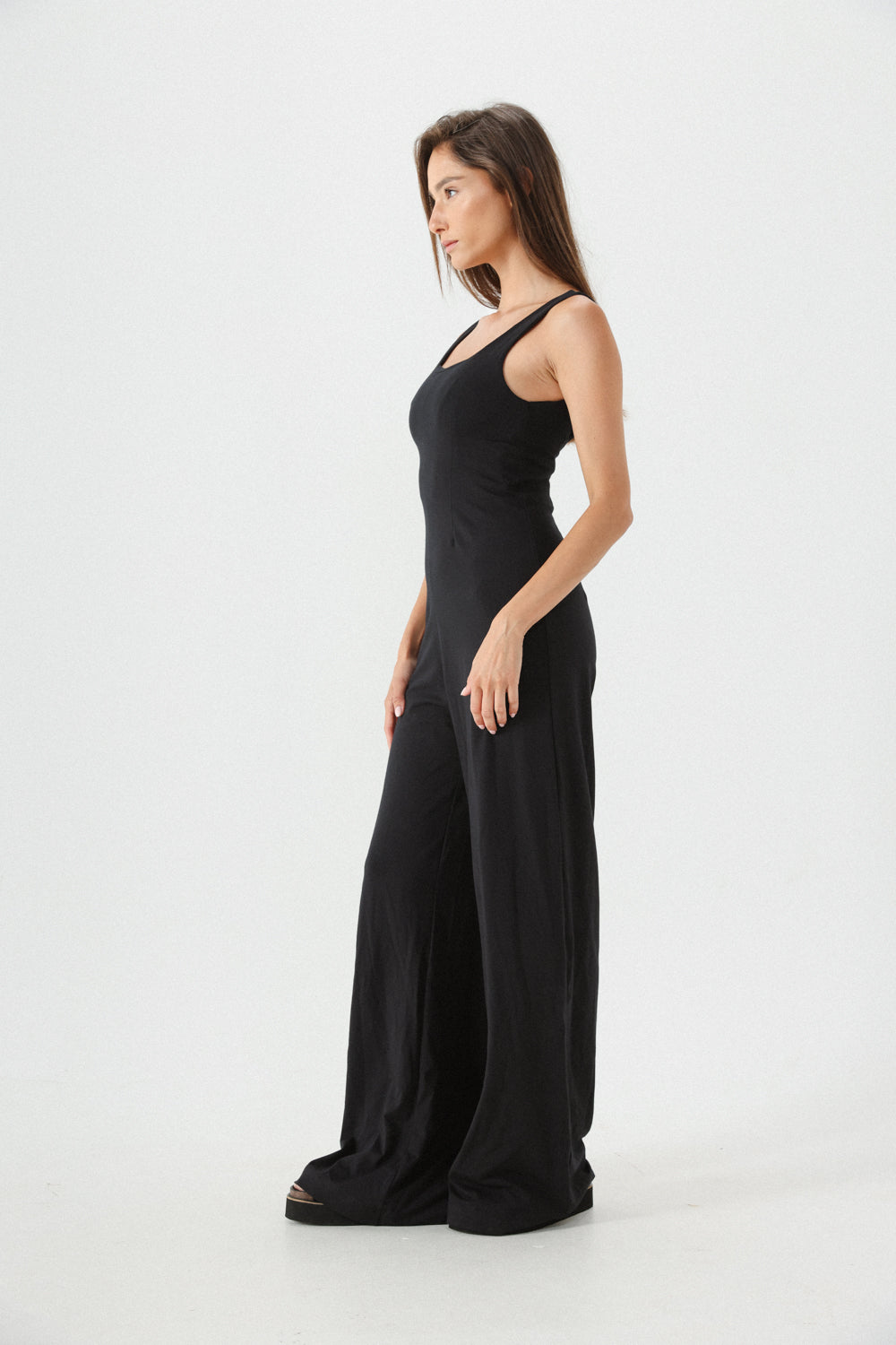 Corset Black Jumpsuit