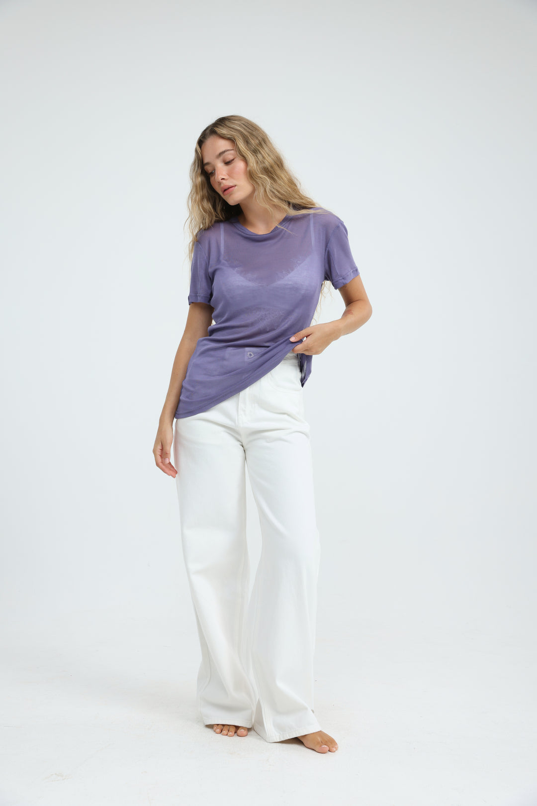 Star 505 White Denim