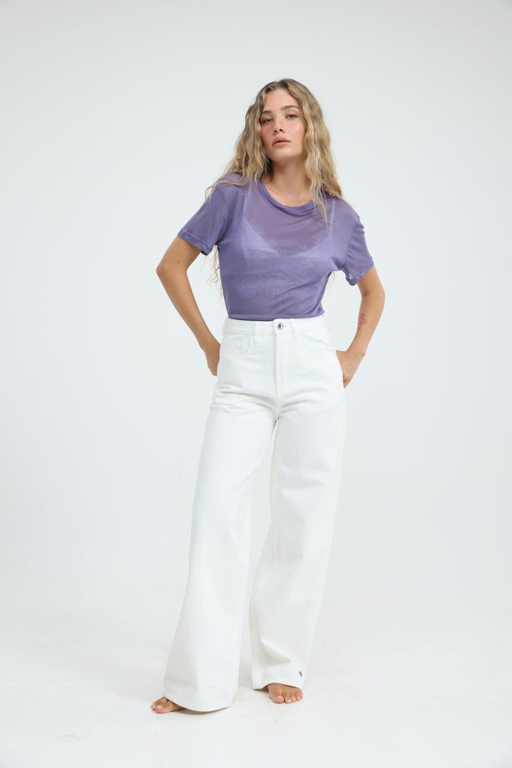 Star 505 White Denim
