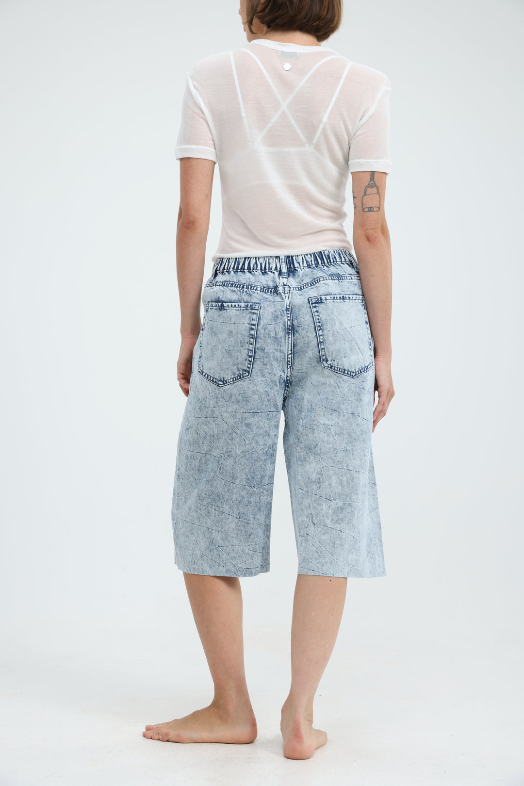 Star 600 Light Blue Bermuda Denim