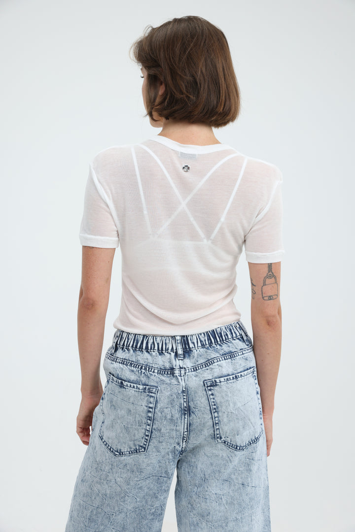 Clean01 White T-Shirt