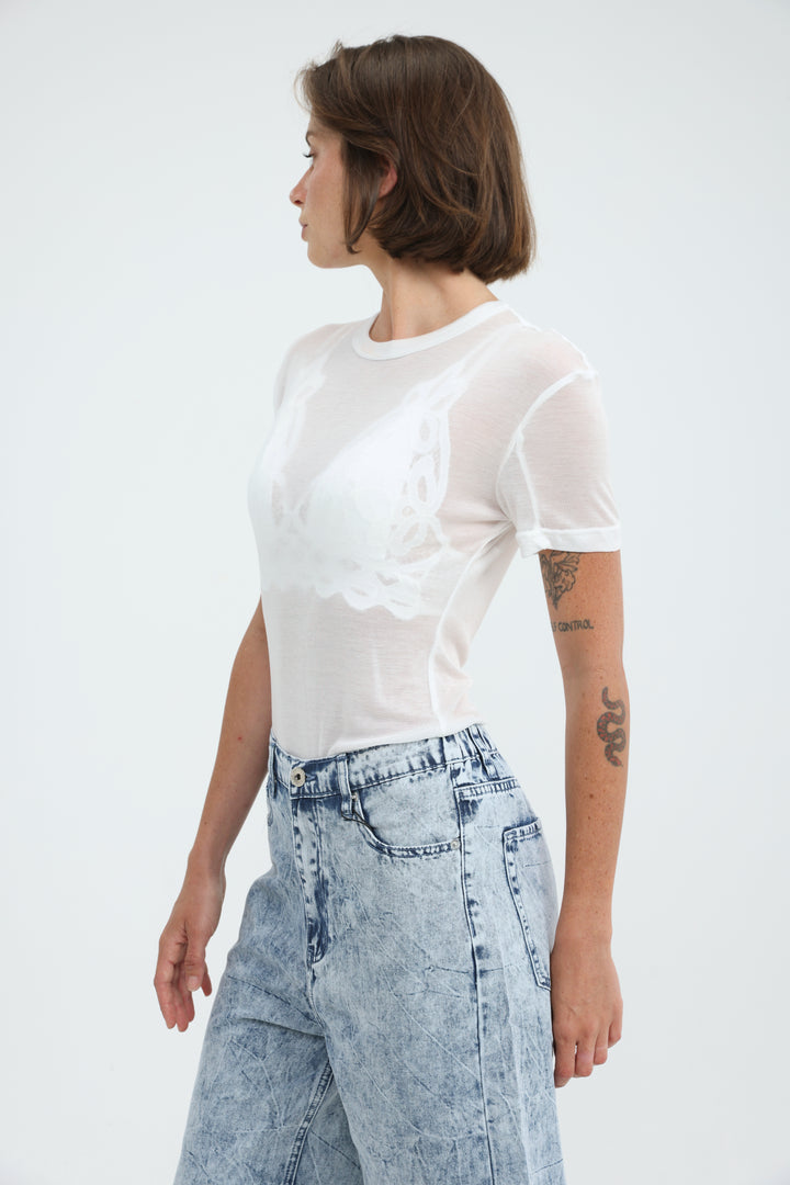 Clean01 White T-Shirt