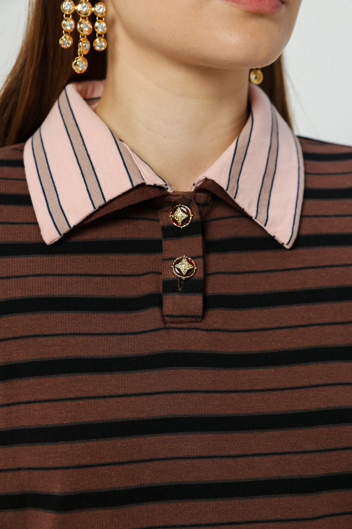 Together Brown Polo