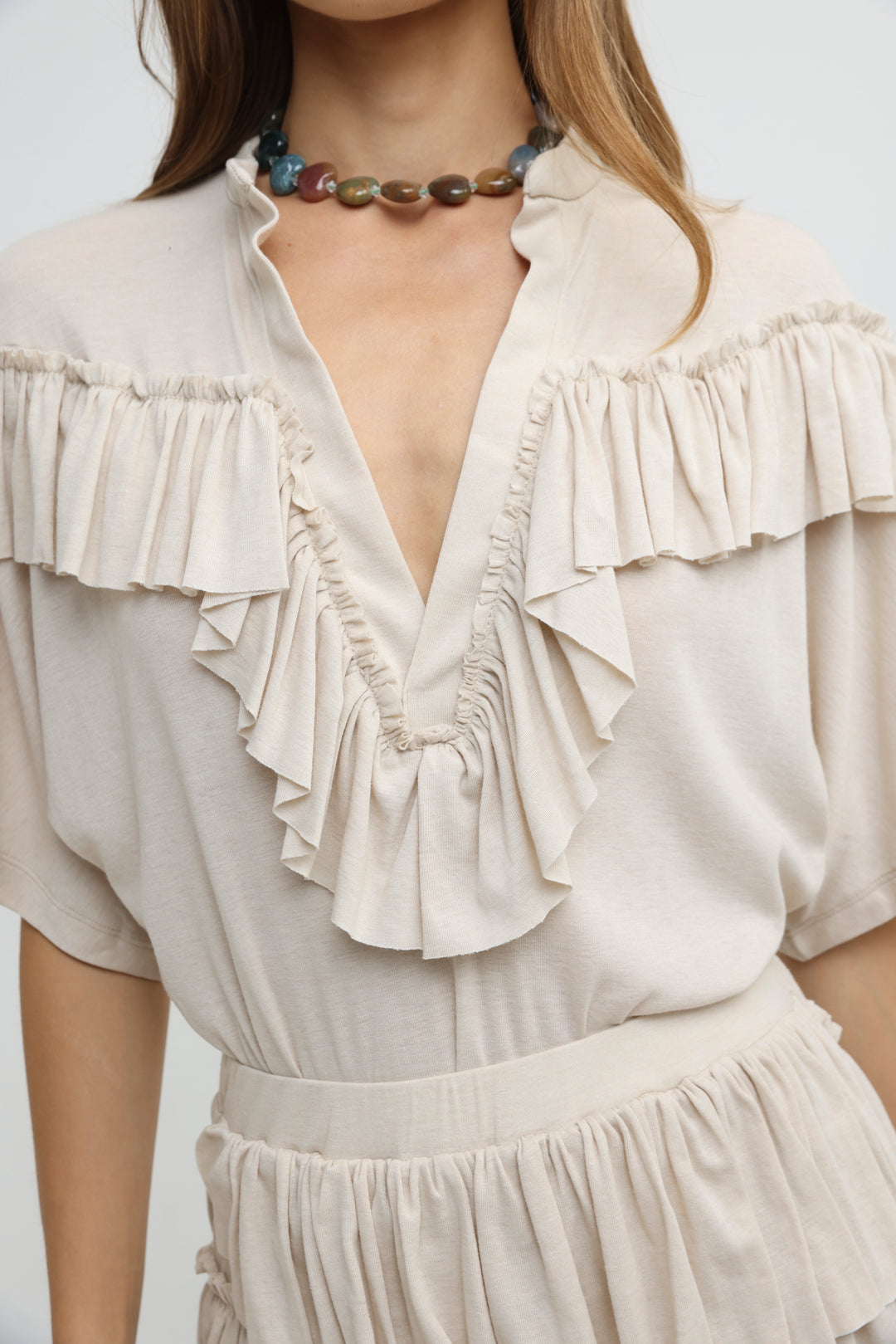 Terra Beige Bodysuit