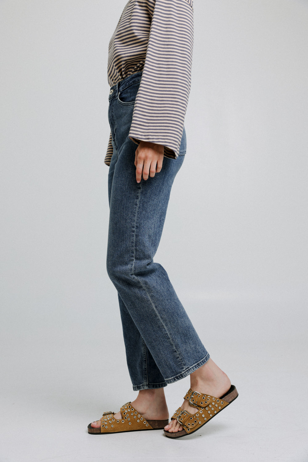 A Star Ankle Blue Denim