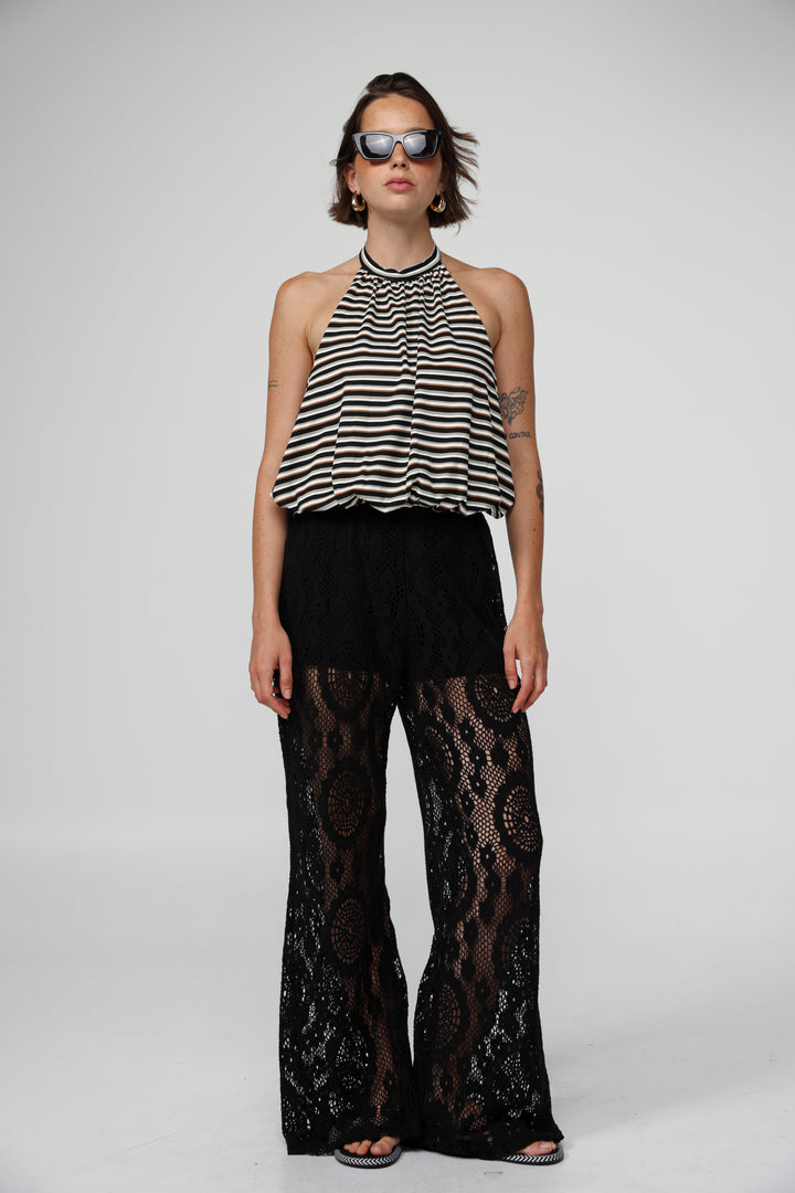 Explain Black Stripes Tank