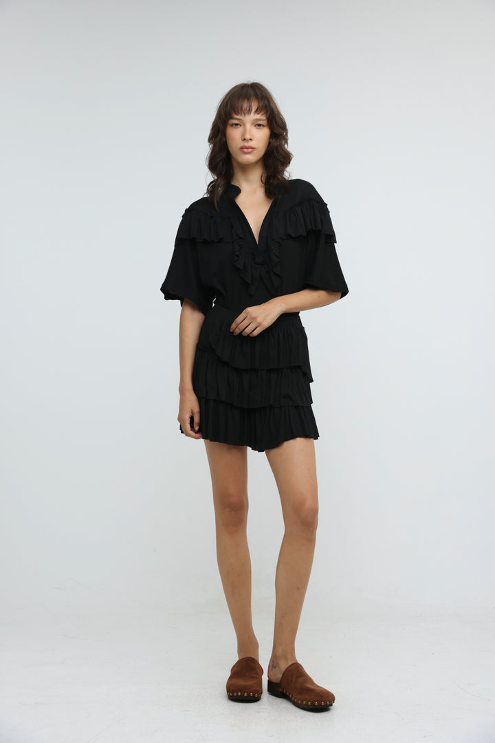 Terra Black Bodysuit