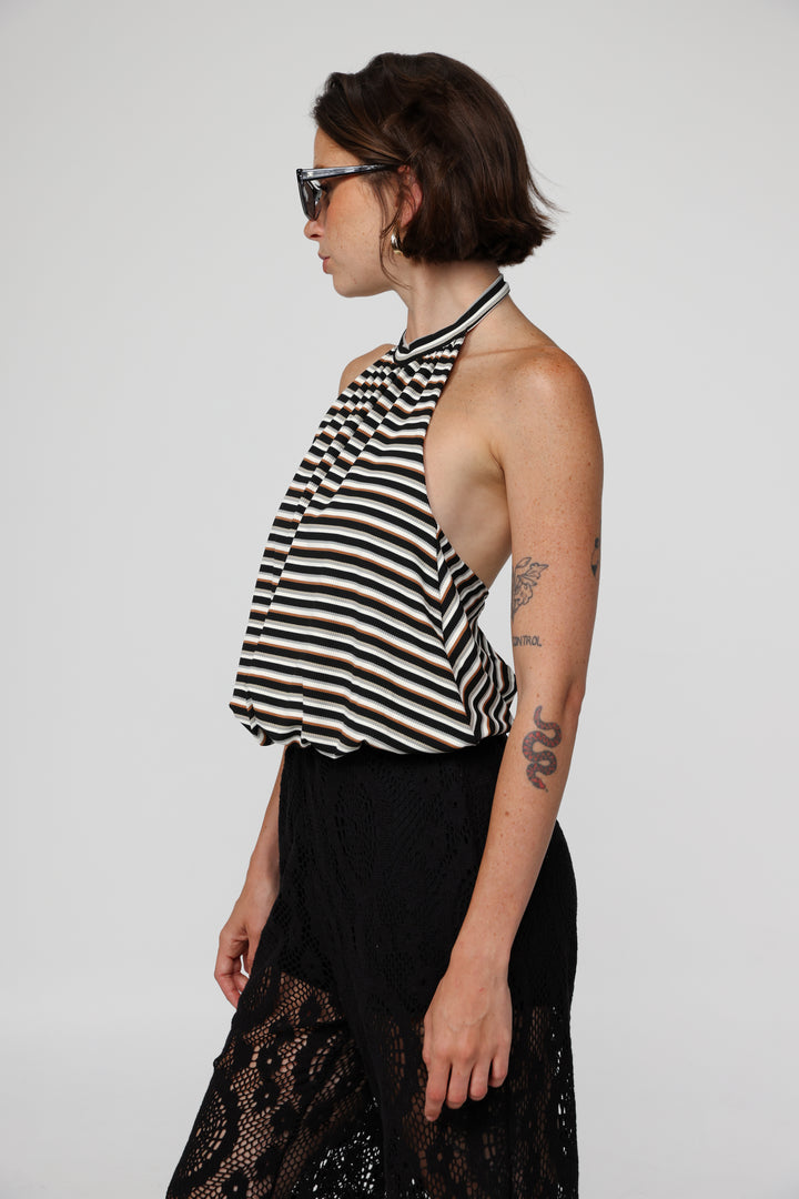 Explain Black Stripes Tank