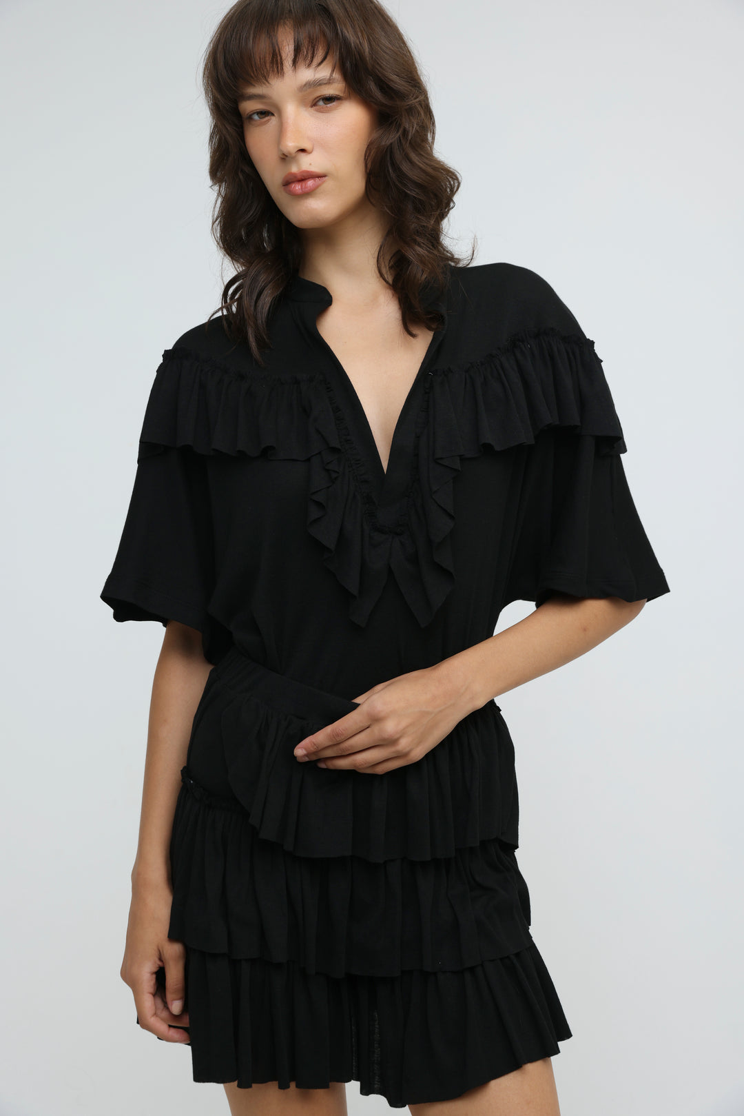 Terra Black Bodysuit