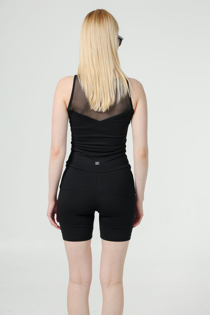 Dani Black Short Leggings