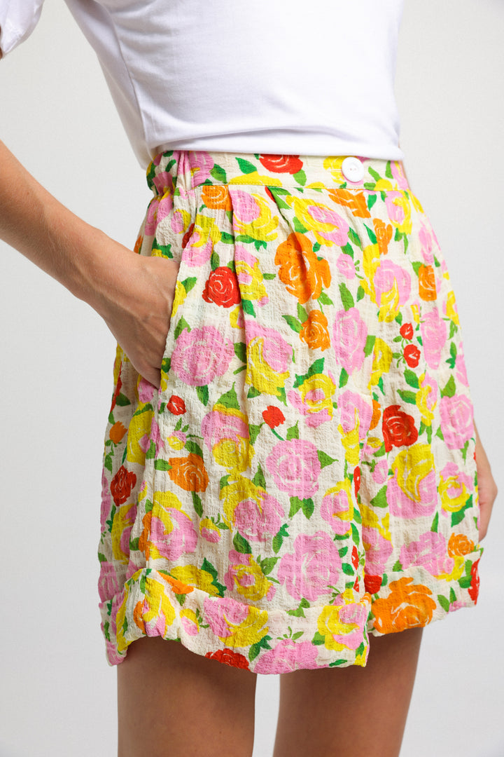 Arie Blossom Print Shorts