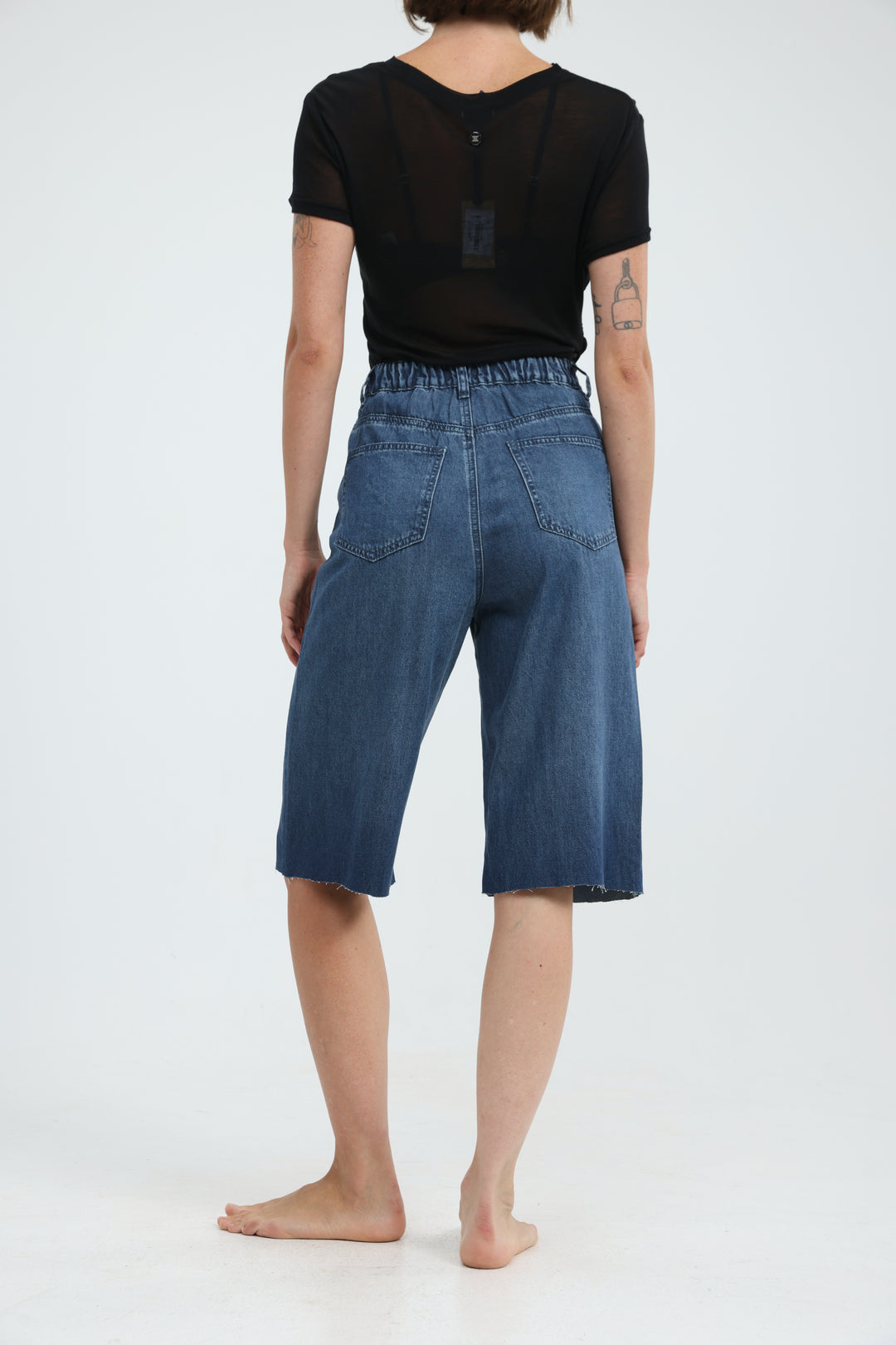 Star 714 Dark Blue Bermuda Denim