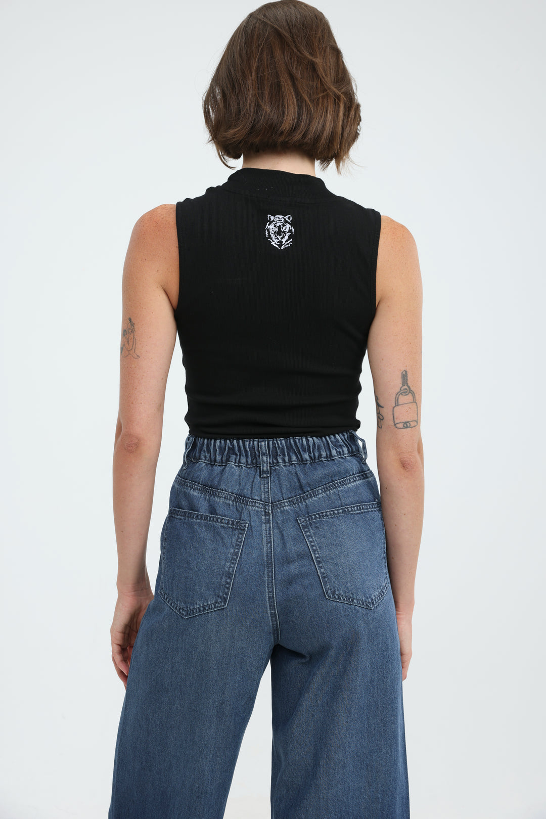 Clean47 Black Bodysuit