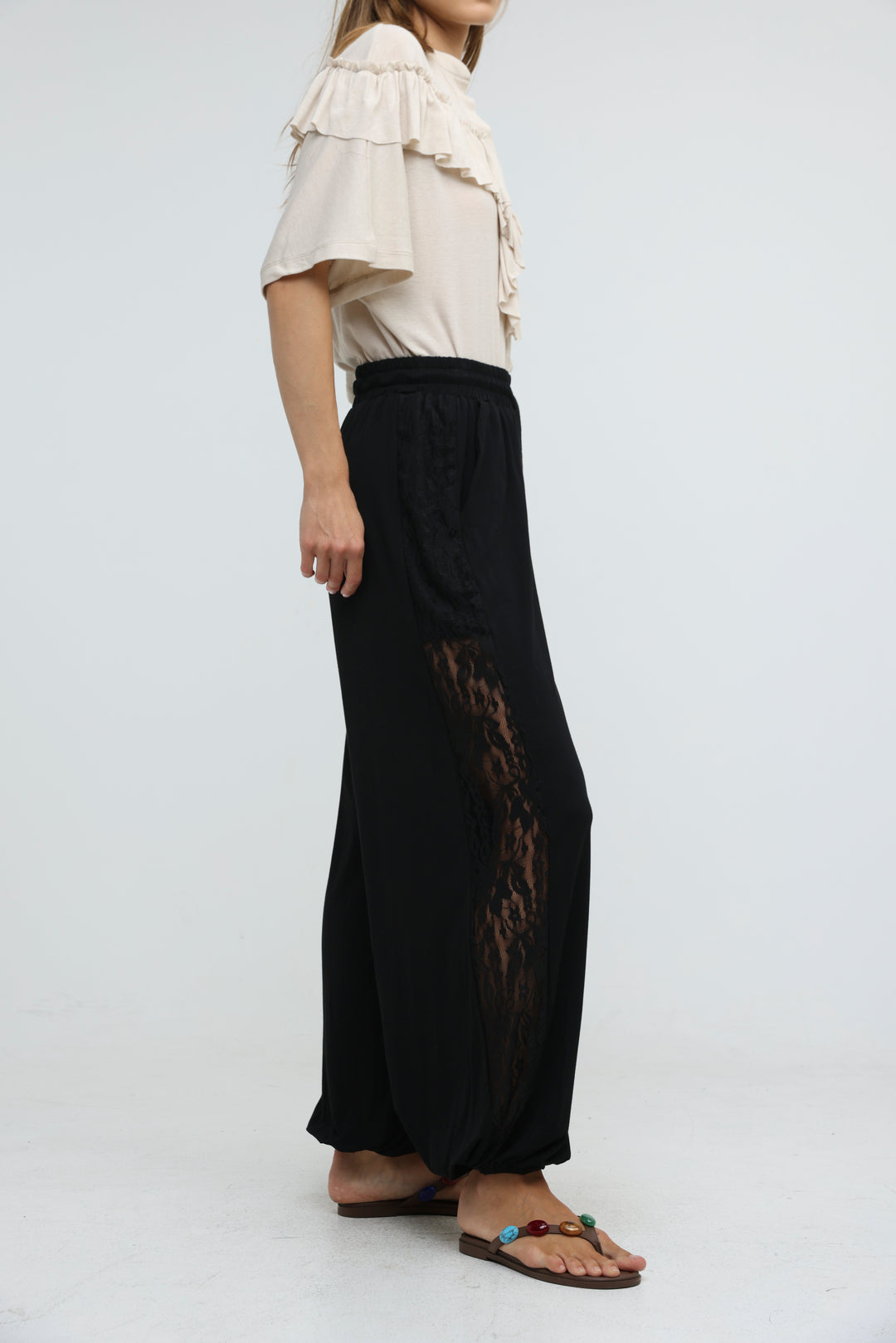 Wander Black Joggers