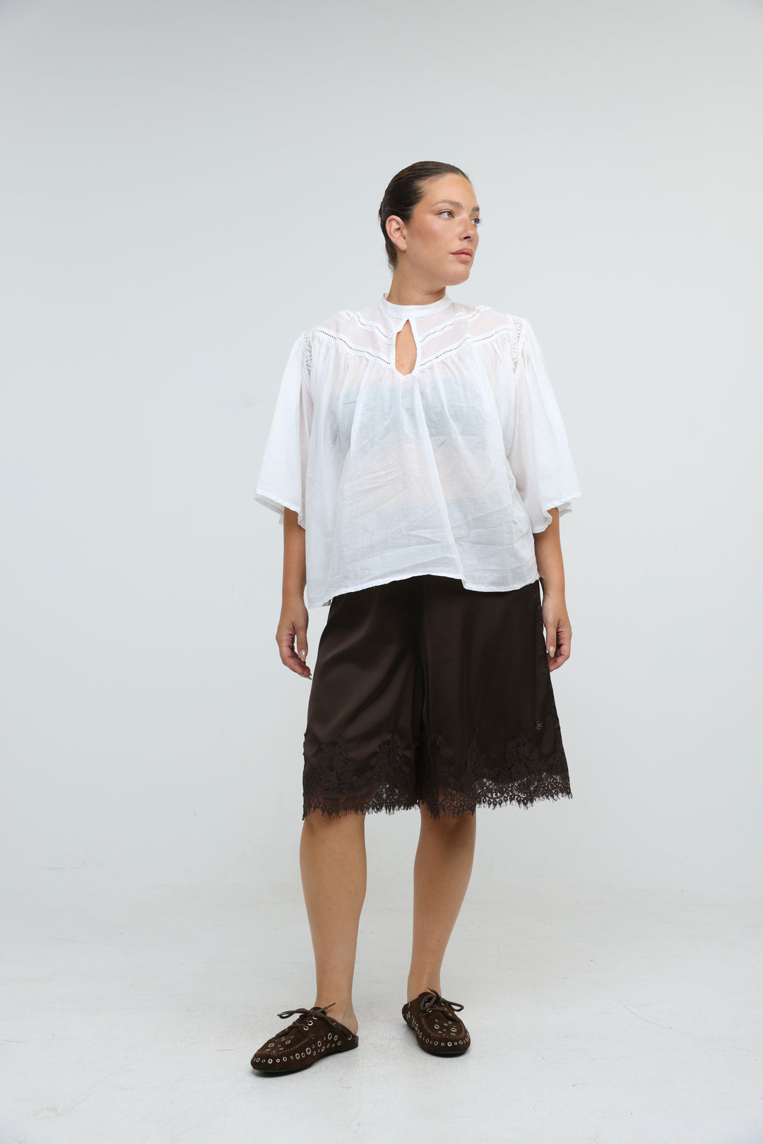 Luma White Blouse