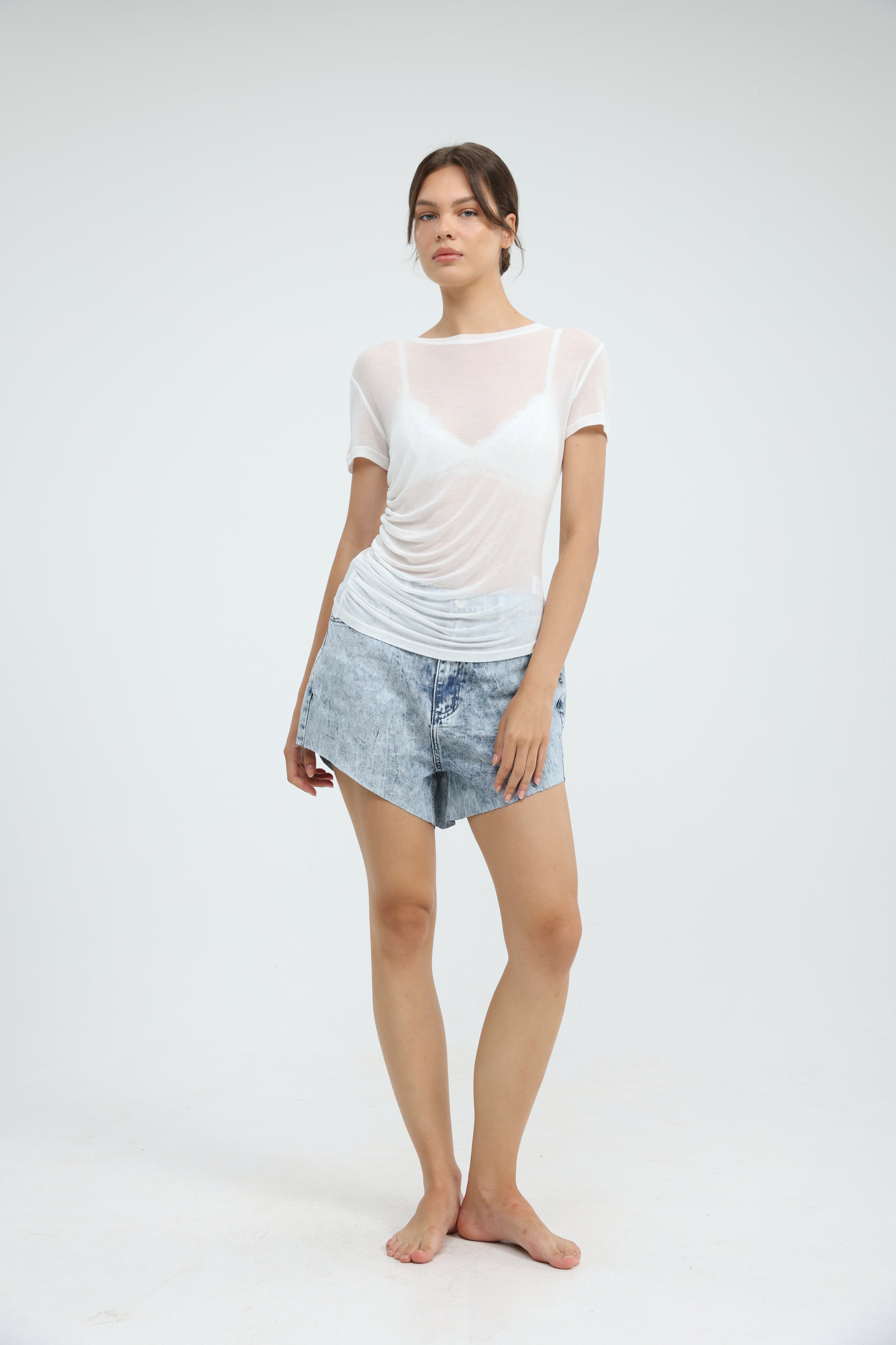 Clean04 White T-Shirt – SEESTARZ