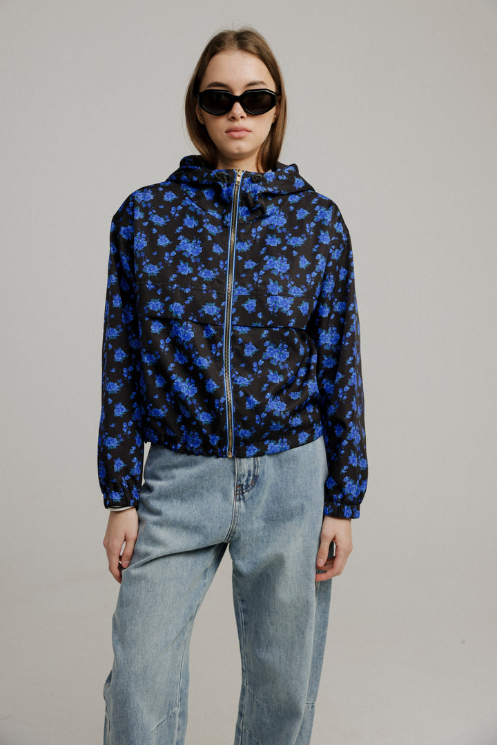 Uni Blue Floral Jacket