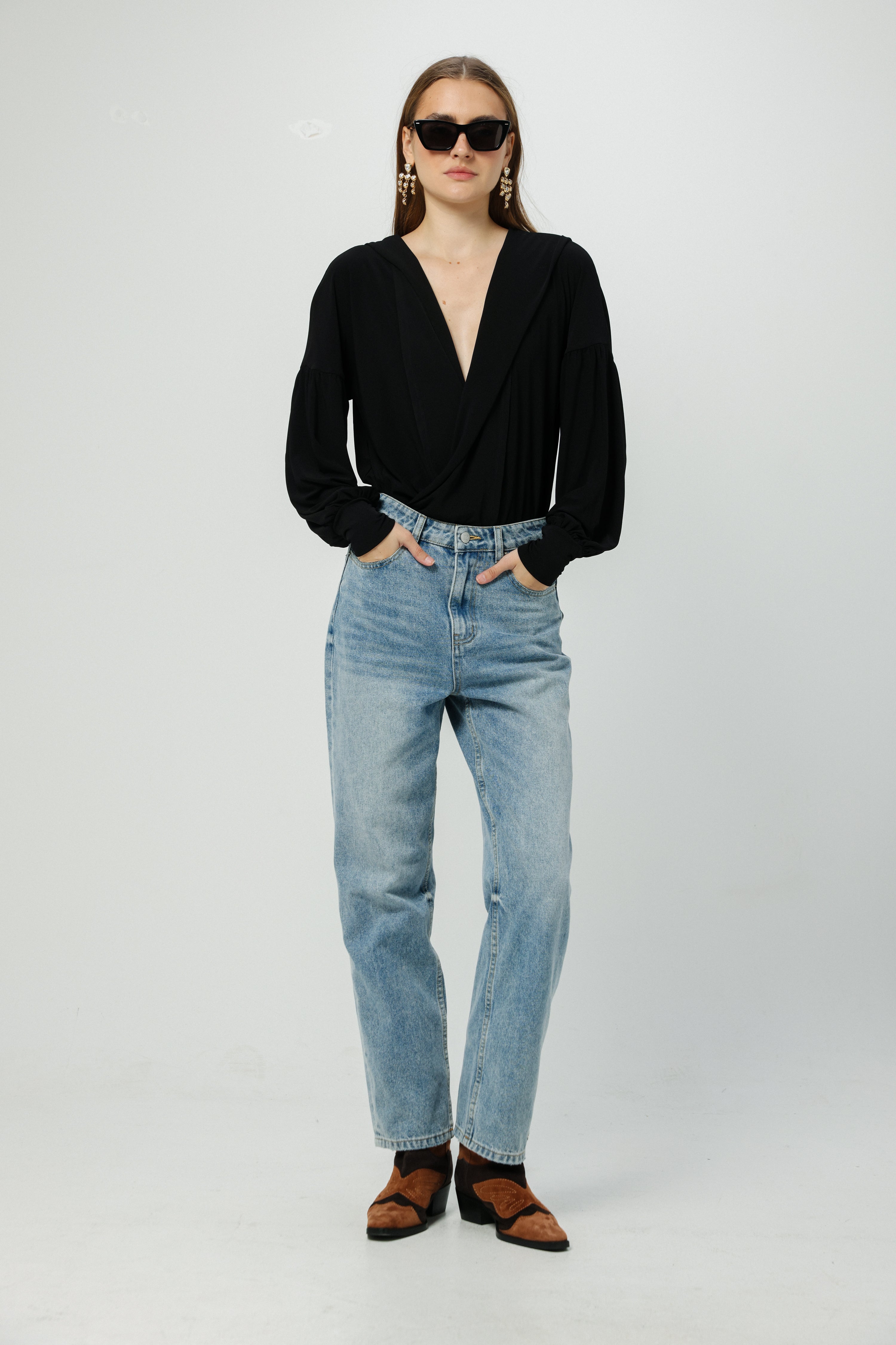 Silent Black Bodysuit – SEESTARZ