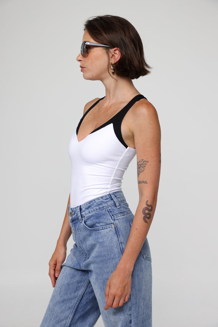 Dessert White Bodysuit