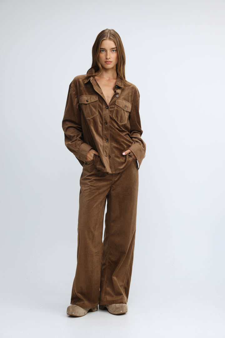Corduroy Brown Bottoms